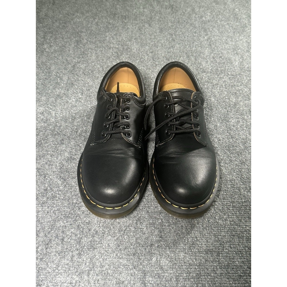 Dr. Doc Martens 8053 Leather Oxford Shoes Black Men's Size 10 GOOD COND.